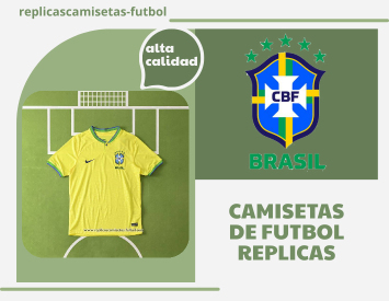 camiseta Brasil 2023 2024 replica